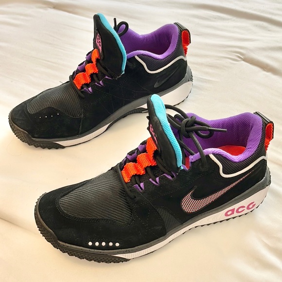 Nike ACG DOG Mountain Hyper Grape Sneakers Mens 10.5 - Picture 2 of 11